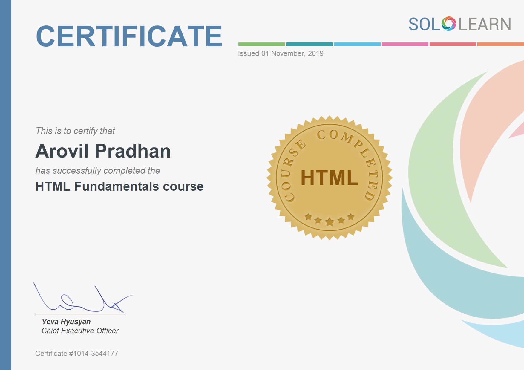 Sololearn HTML