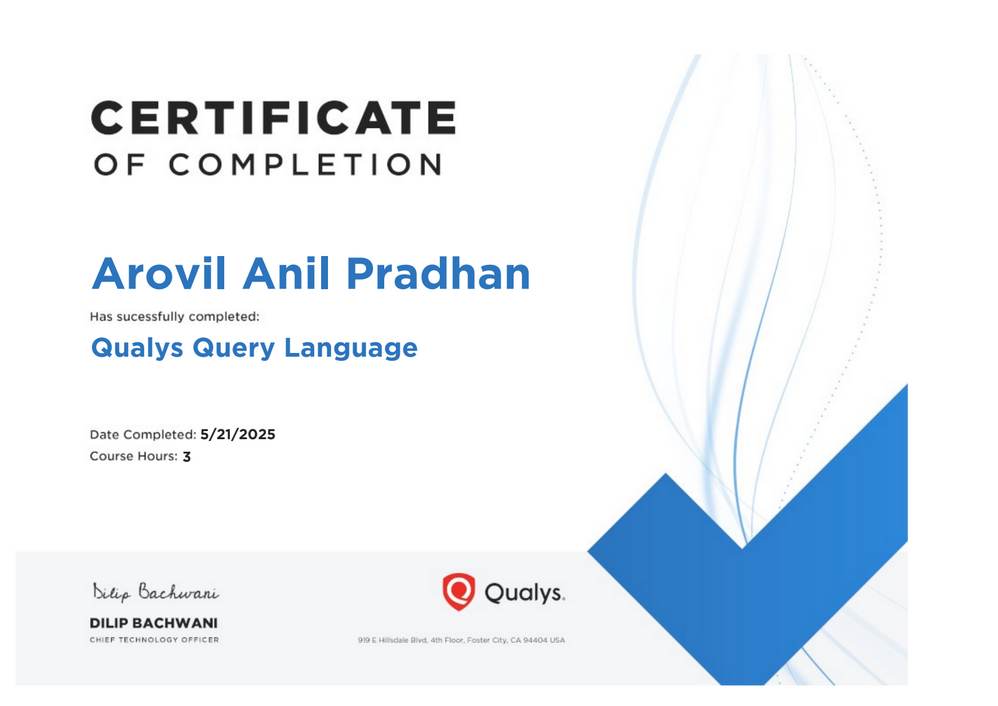 Qualys QQL
