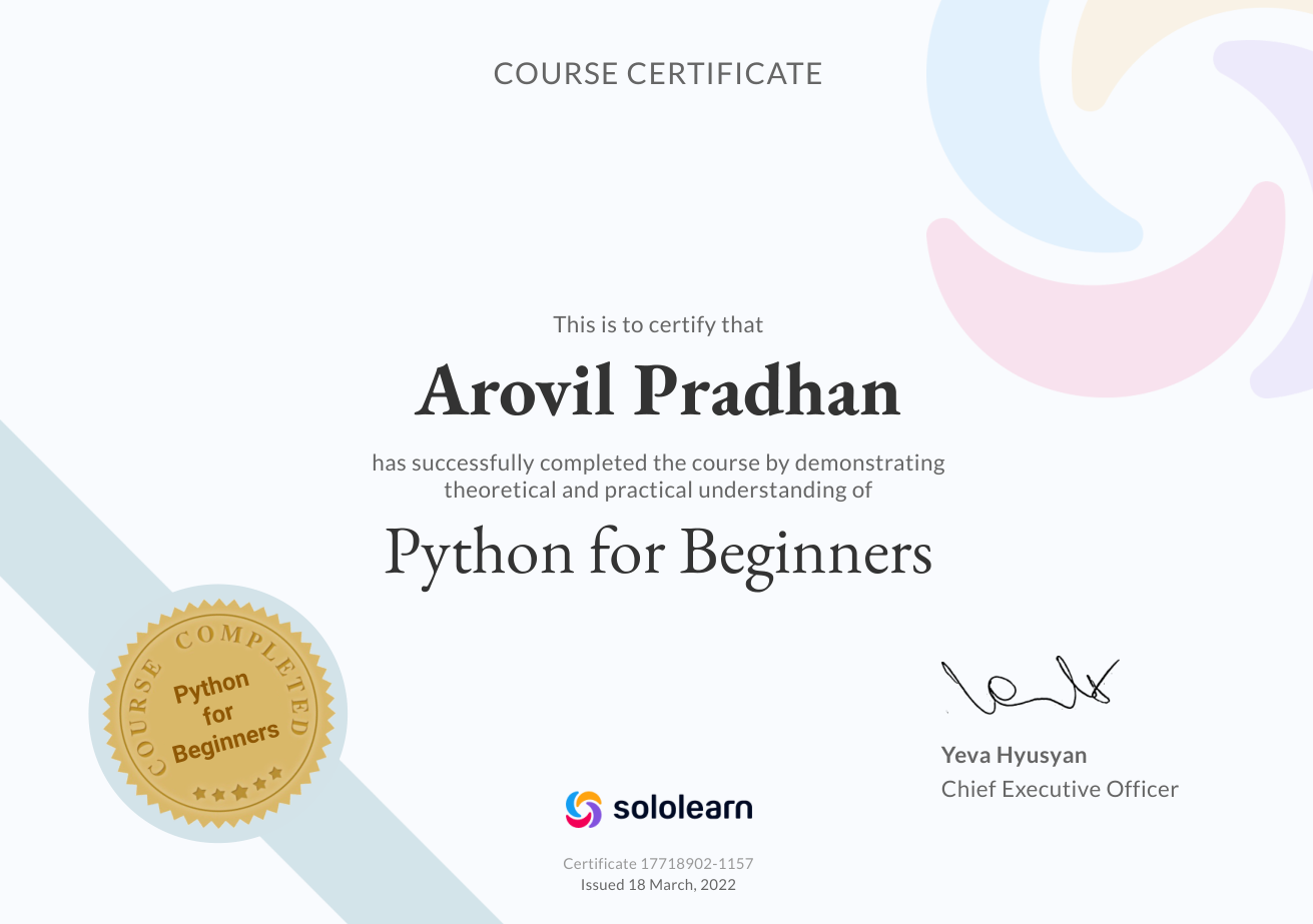 Sololearn Python